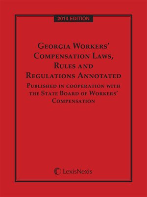 annotated regulations laws compensation workers rules georgia sample read